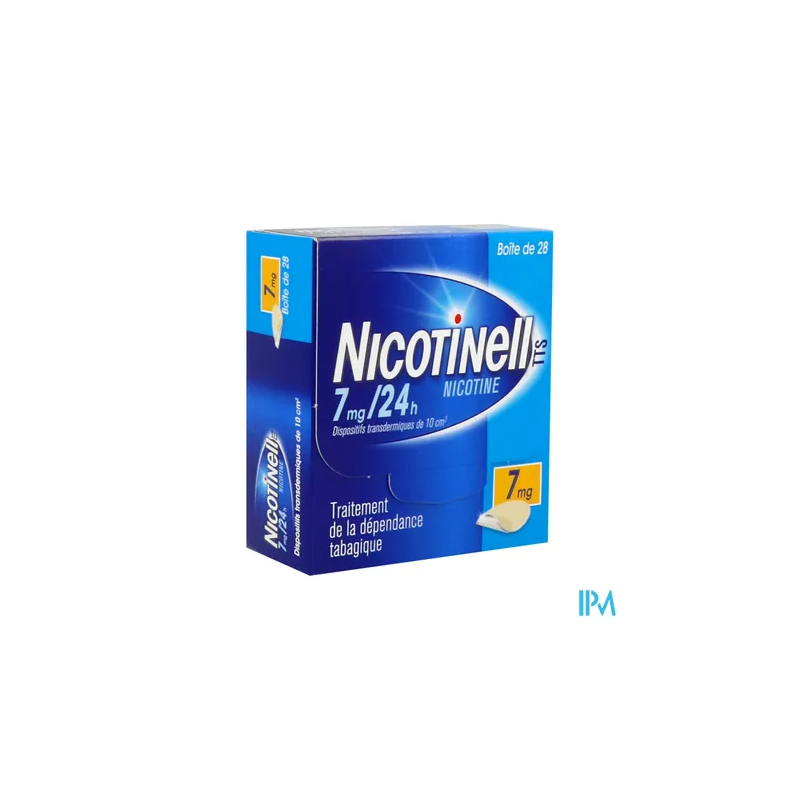 NICOTINELL 7MG/24H TTS D/TRANSD 28