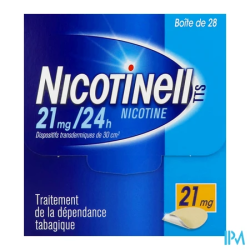 NICOTINELL 21MG/24H TTS D/TRANSD28