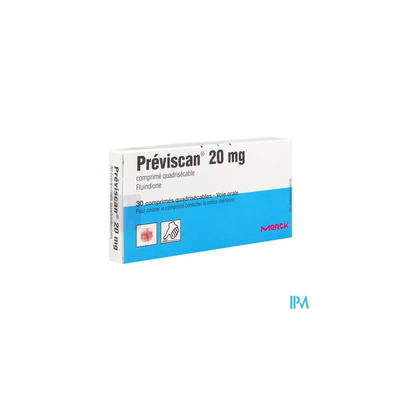 PREVISCAN 20MG CPR SECABLE 30X1