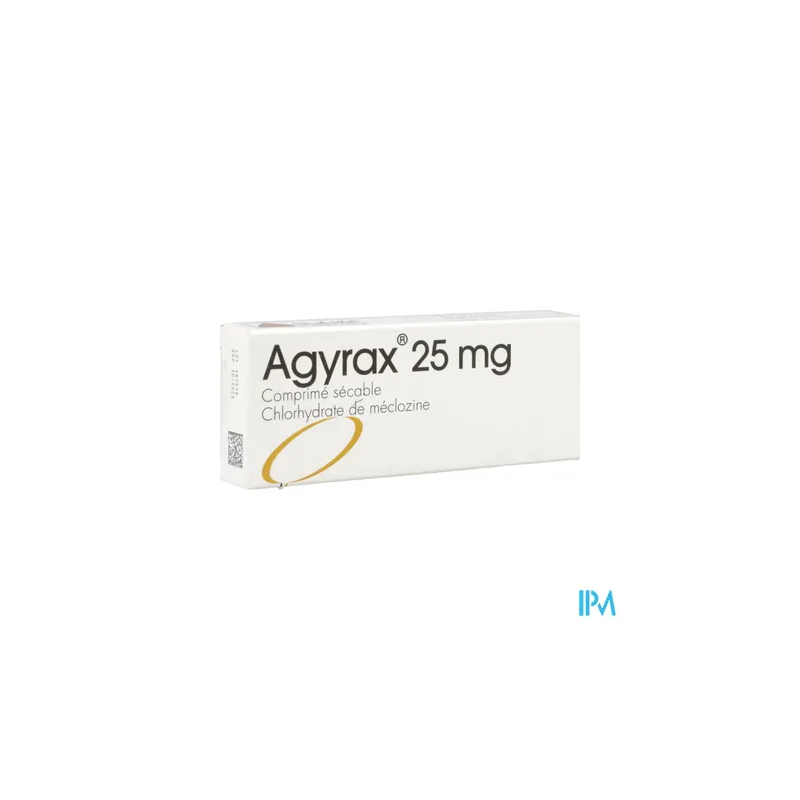 AGYRAX 25MG CPR SECABLE 15