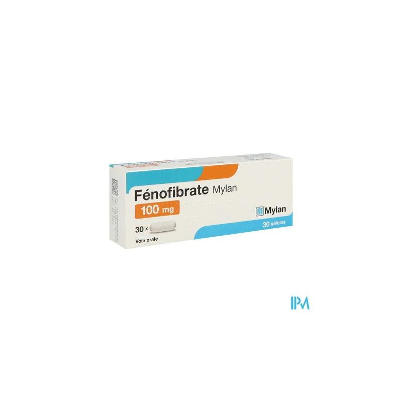 FENOFIBRATE 100MG VIATRIS GELULE30