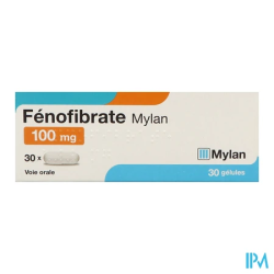 FENOFIBRATE 100MG VIATRIS GELULE30