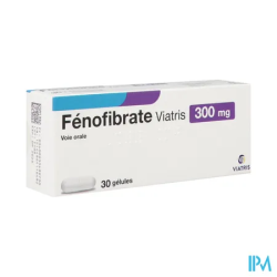 FENOFIBRATE 300MG VIATRIS GELULE30