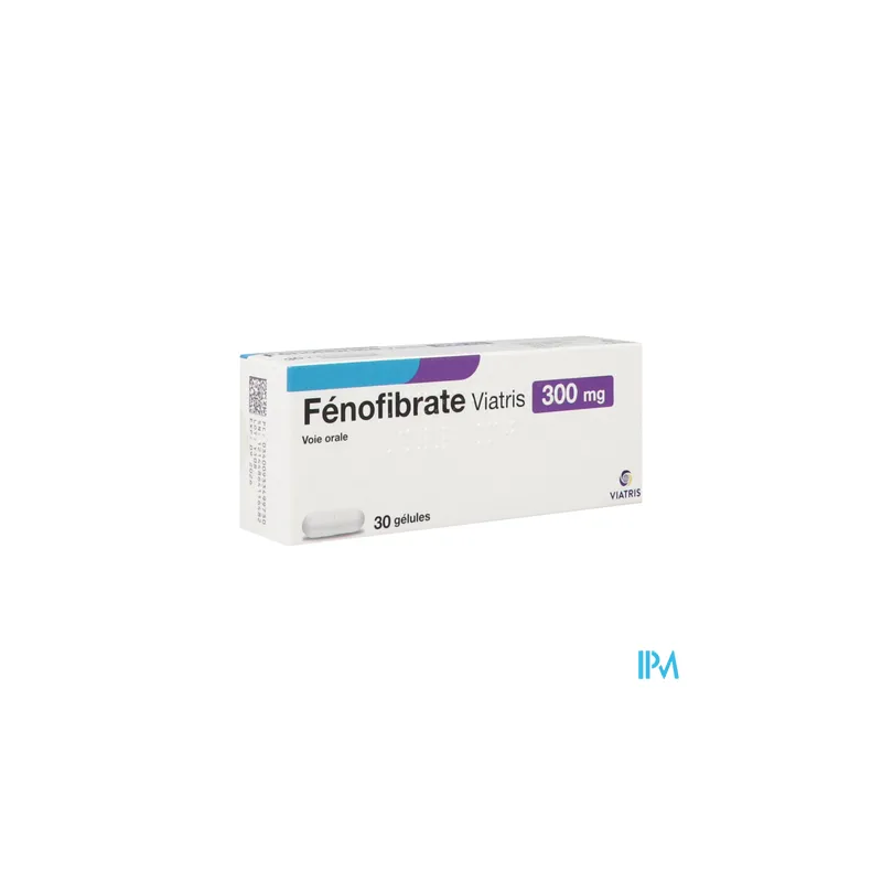 FENOFIBRATE 300MG VIATRIS GELULE30