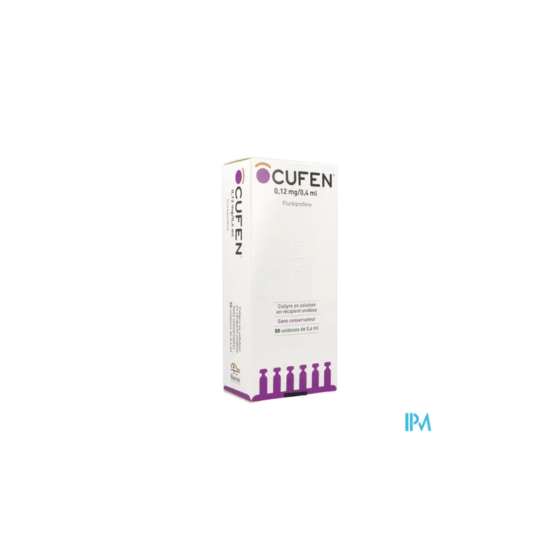 OCUFEN 0,12MG/0,4ML COL UNIDOSE 50