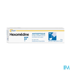 HEXOMEDINE 0,1% GEL TUB 30G