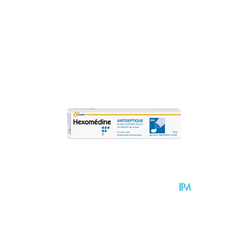HEXOMEDINE 0,1% GEL TUB 30G