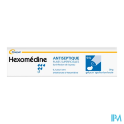 HEXOMEDINE 0,1% GEL TUB 30G