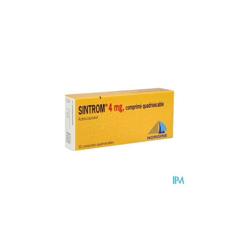 SINTROM 4MG CPR QUADRISECABLE 30