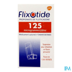 FLIXOTIDE 125MCG SUSP INH PULV 120