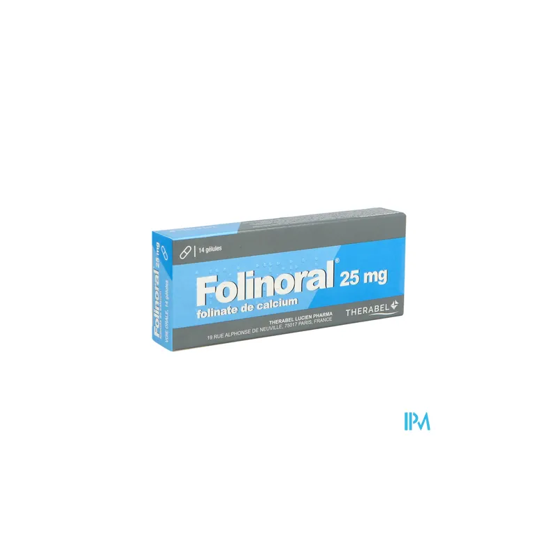FOLINORAL 25MG GELULE 14