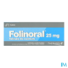 FOLINORAL 25MG GELULE 14