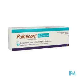PULMICORT 0,5MG/2ML INH DOSE 20