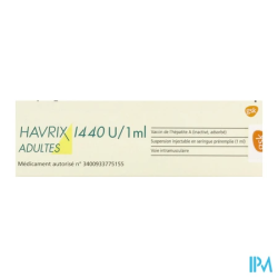 HAVRIX 1 440U/1ML AD SER 1