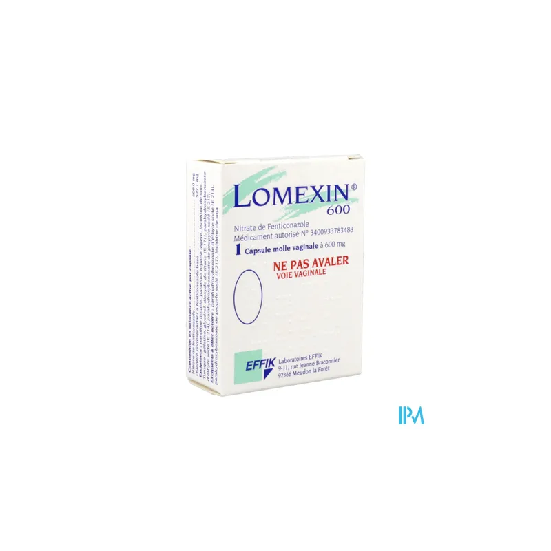 LOMEXIN 600MG CAPS VAGINALE 1