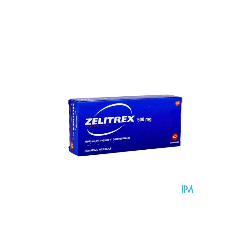 ZELITREX 500MG CPR 42