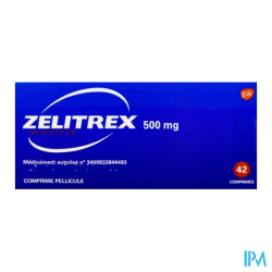 ZELITREX 500MG CPR 42