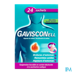 GAVISCONELL MENTHE S/S SACH 10ML24