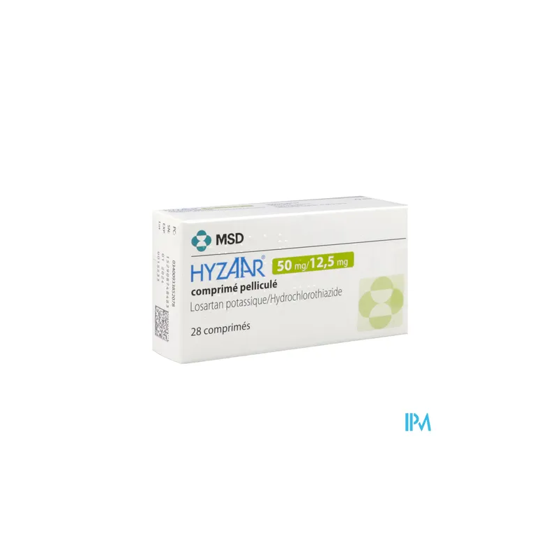 HYZAAR 50MG/12,5MG CPR 28