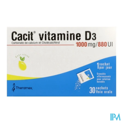 CACIT VIT D3 1G/880UI SACHET EFF30