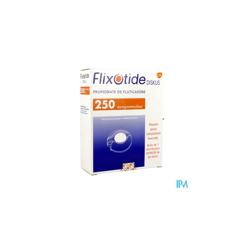 FLIXOTIDE 250MCG DISKUS PDR INH 60