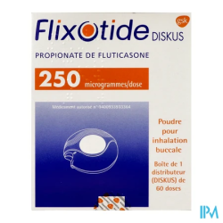 FLIXOTIDE 250MCG DISKUS PDR INH 60