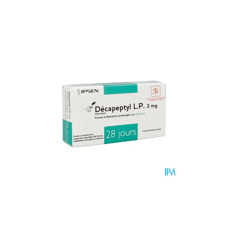 DECAPEPTYL LP 3MG/2ML PDR+SOL IM