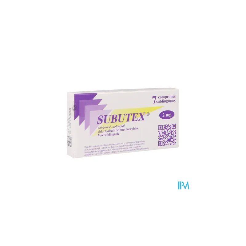 SUBUTEX 2MG CPR SUBLINGUAL 7