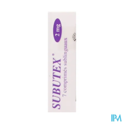 SUBUTEX 2MG CPR SUBLINGUAL 7