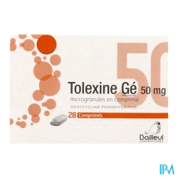 TOLEXINE GE 50MG CPR 28