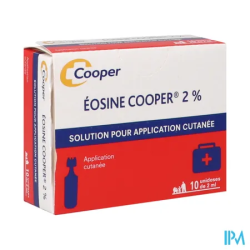EOSINE AQUEUSE 2% COOPER 2ML 10