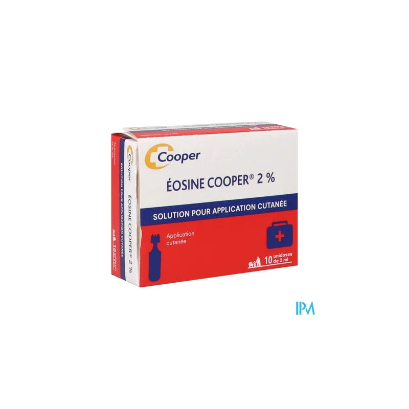 EOSINE AQUEUSE 2% COOPER 2ML 10