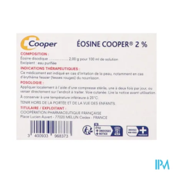 EOSINE AQUEUSE 2% COOPER 2ML 10