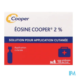 EOSINE AQUEUSE 2% COOPER 2ML 10