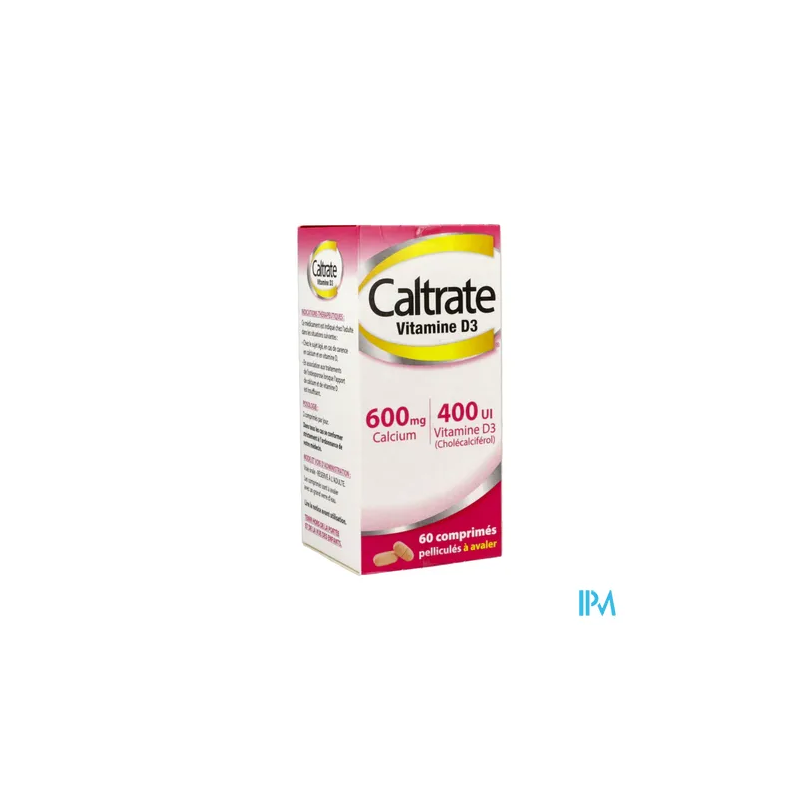 CALTRATE D3 600MG/400UI CPR 60