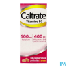 CALTRATE D3 600MG/400UI CPR 60