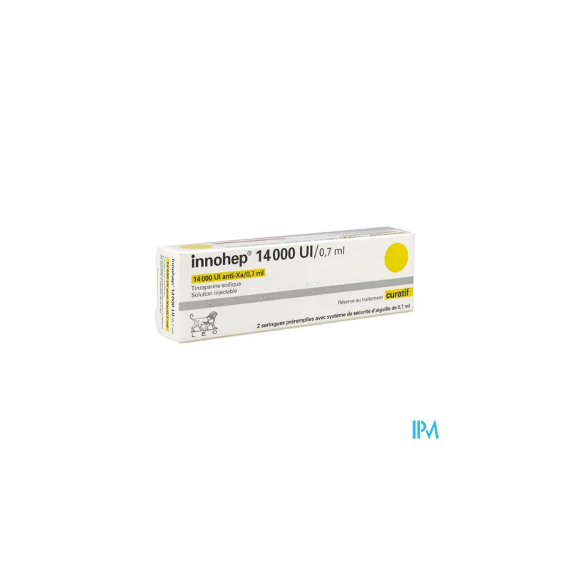 INNOHEP 14 000UI/0,7ML SER SC 2