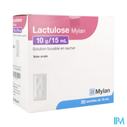 LACTULOSE 10G/15ML VIATRIS SACH 20