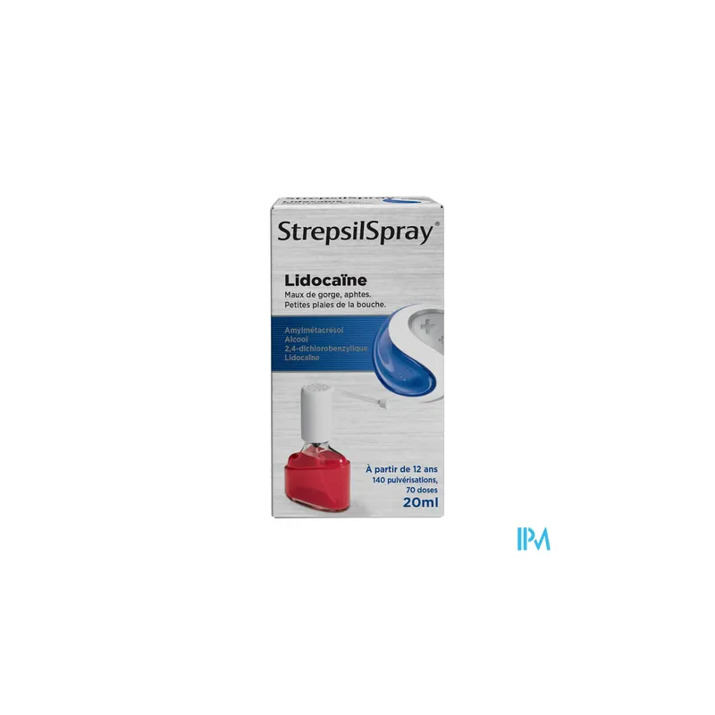 STREPSILSPRAY LIDOCAINE FL 20ML