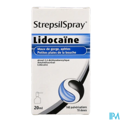 STREPSILSPRAY LIDOCAINE FL 20ML