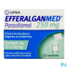 EFFERALGAN 250MG SACHET 12