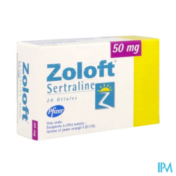 ZOLOFT 50MG GELULE 28