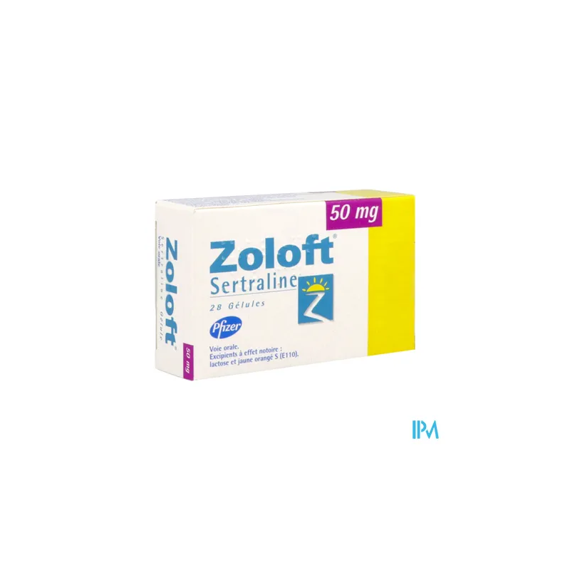 ZOLOFT 50MG GELULE 28