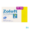 ZOLOFT 50MG GELULE 28