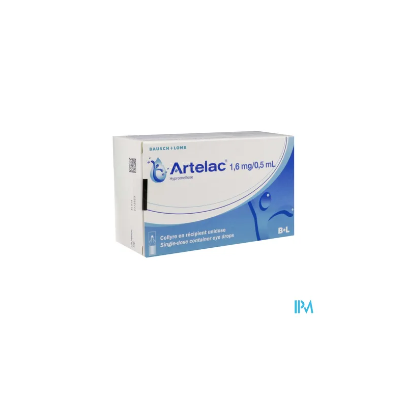 ARTELAC 1,6MG/0,5ML COL UNIDOSE 60
