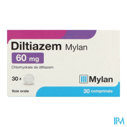 DILTIAZEM 60MG VIATRIS CPR 30