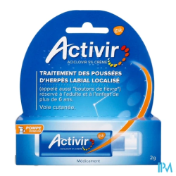 ACTIVIR 5% CR POMPE DOSE 2G