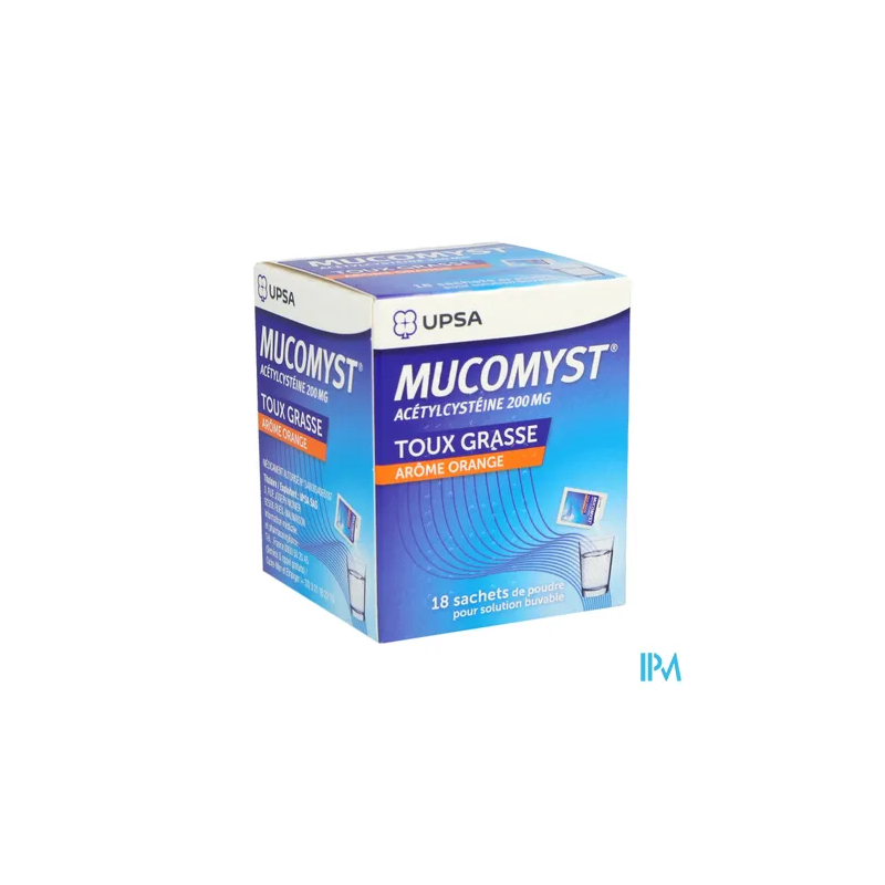 MUCOMYST 200MG SACHET 18