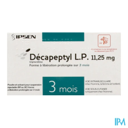 DECAPEPTYL LP 11,25MG/2ML PDR+SOL