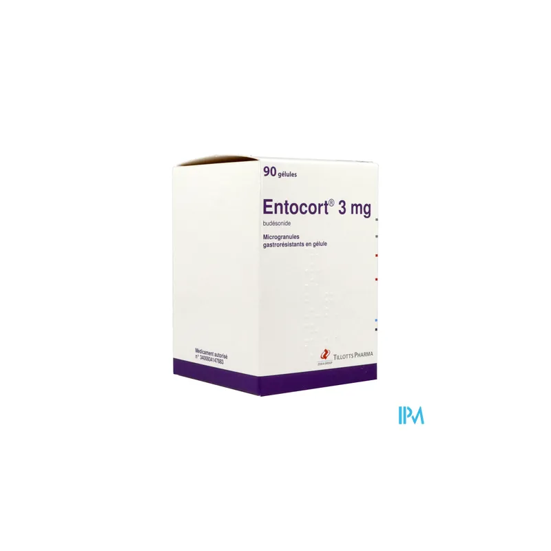 ENTOCORT 3MG GELULE 90